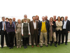Reunión de celebración tras la victoria
