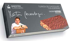 turrón de chocolate