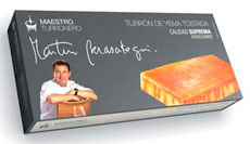 turrón de crema tostada